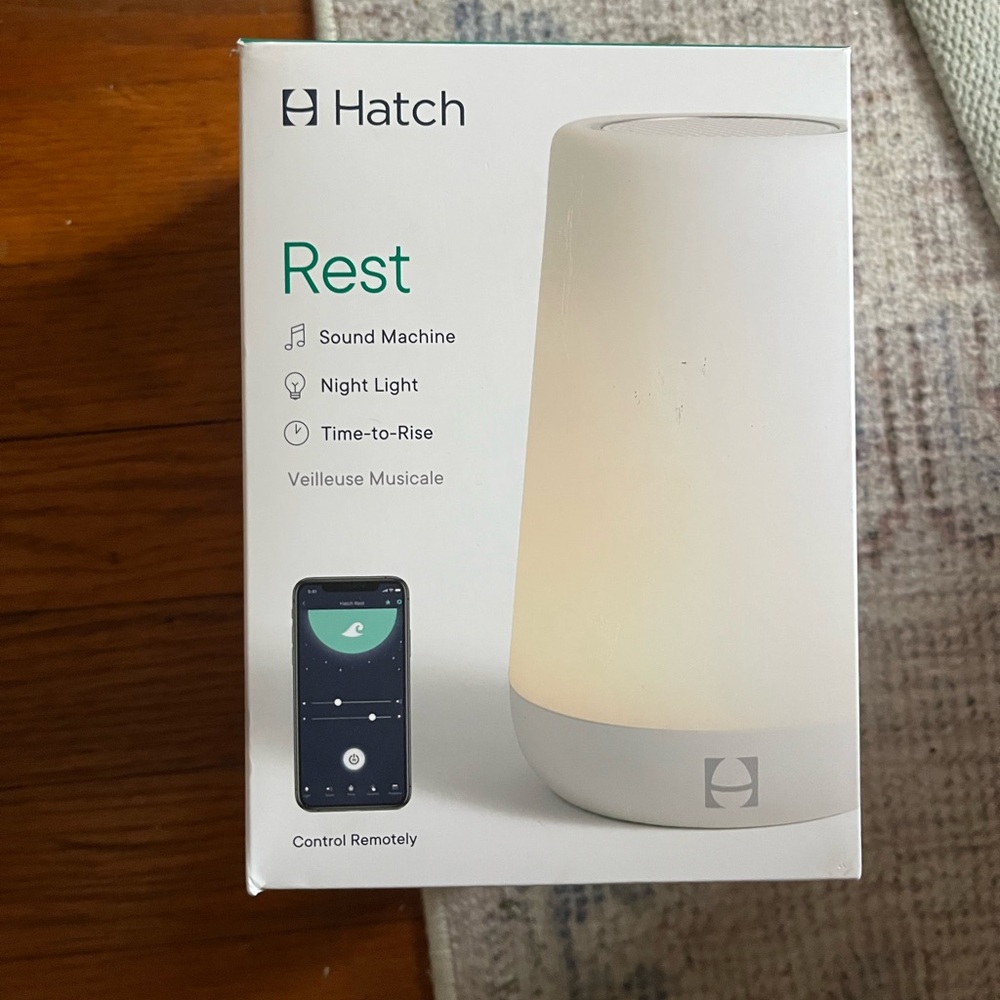 Hatch Rest White Sound Machine and Night Light
